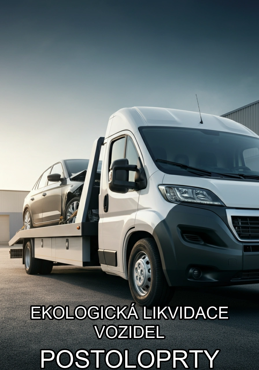Ekologická likvidace vozidel Postoloprty – bezplatný odtah a certifikovaná likvidace
